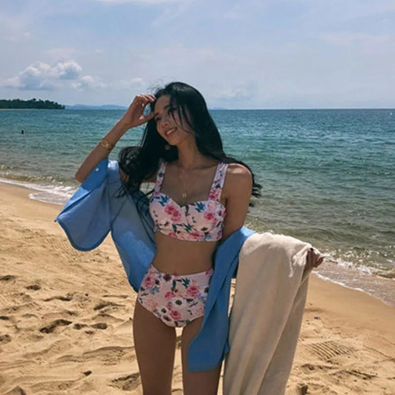 

Bikini Push Up Swimwear Women Swimsuit for Girls Bikinis Woman High Waist Swimsuit Female Swimming Suit for Women Swim Dresses