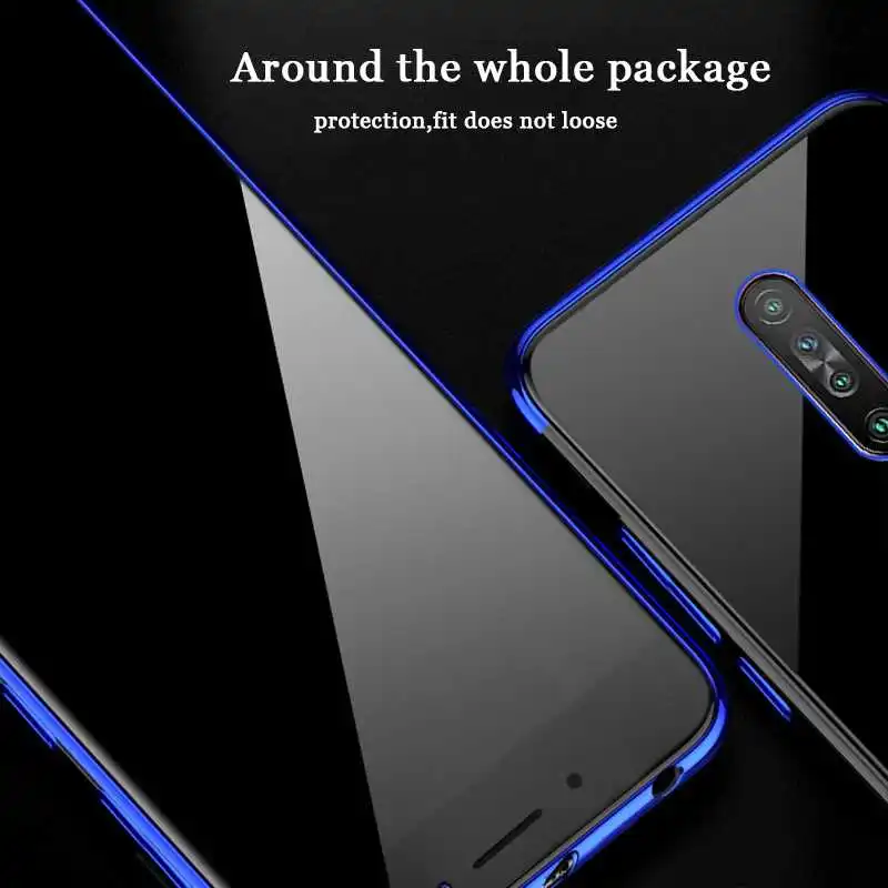 

Fashion Transparent Soft Case For Xiaomi Redmi K30 Pro Ultra K20 10X 5G 9 9a 9c 8 8a 7 7a Phone Case Cover