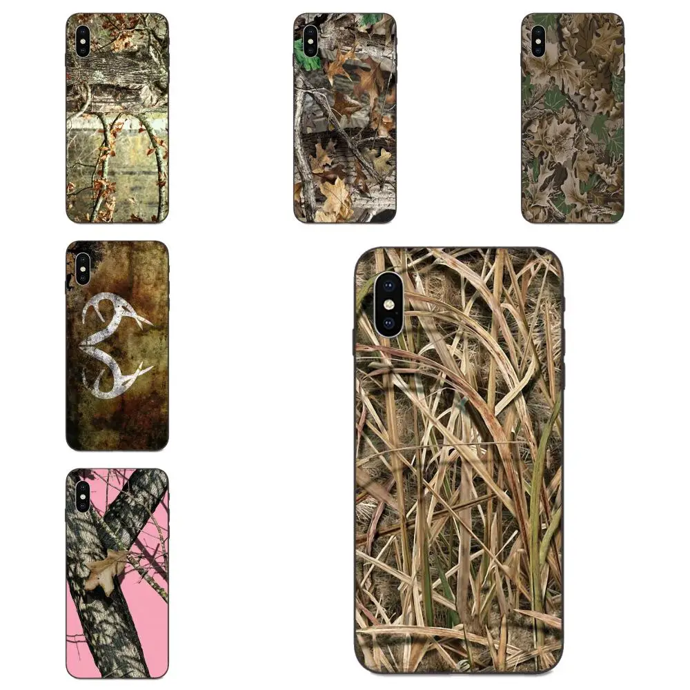 Мягкий розовый камуфляжный чехол Realtree для huawei nova 2 2S 3i 4 4e 5i Y3 Y5 II Y6 Y7 Y9 Lite Plus Prime Pro 2017