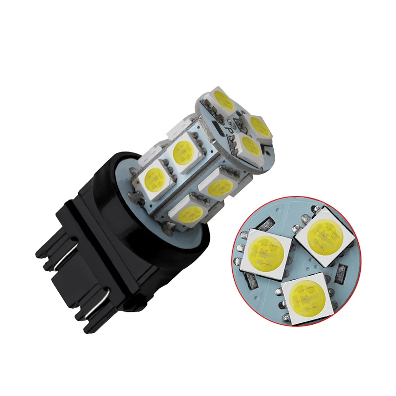 2 шт. 1156 BA15S 1157 BAY15D 3157 7443 13Led 5050 Автомобильные светодиодные стоп-сигналы задние