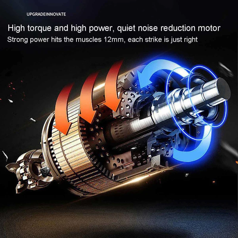

Muscle Massage Gun Sport Therapy Massager Body Relaxation Pain Relief Slimming Shaping Massager 5 Heads Back Massager Masage Gun