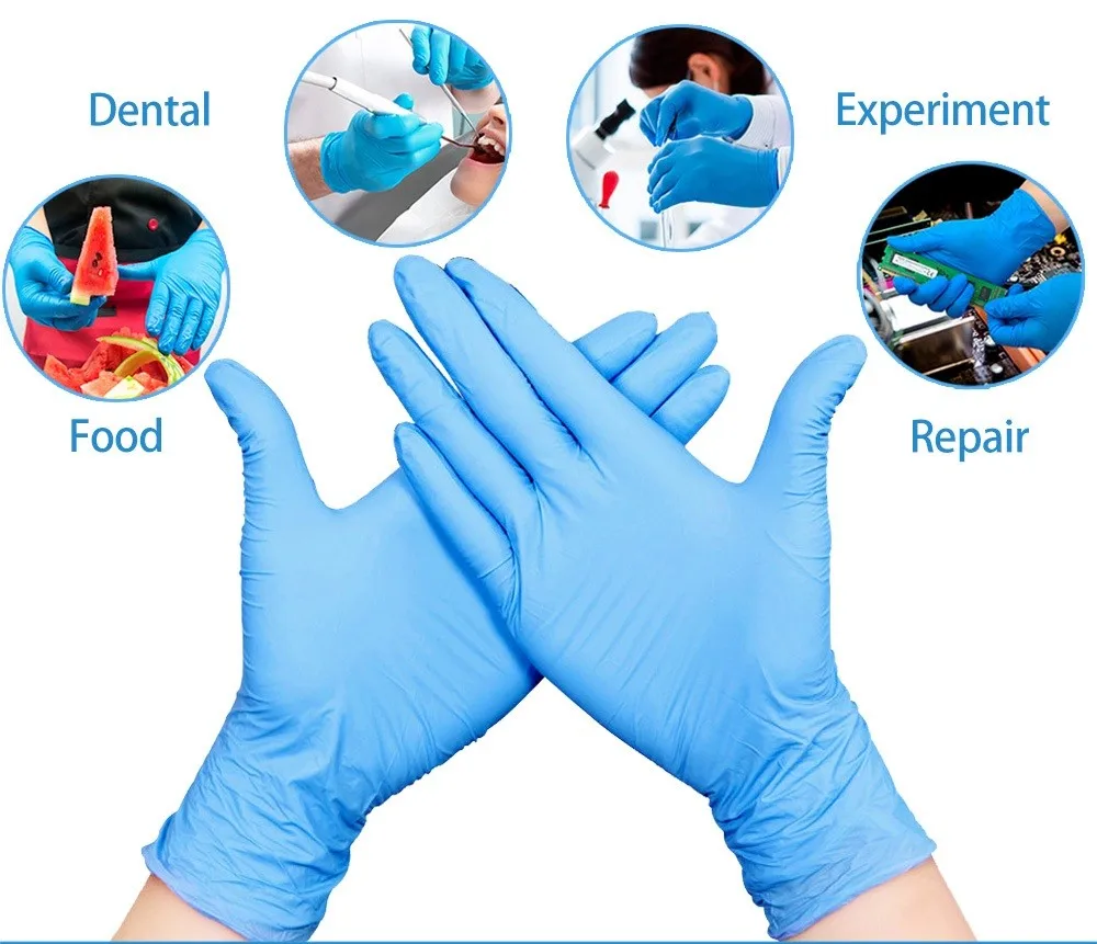 20 шт. одноразовые латексные перчатки | Дом и сад