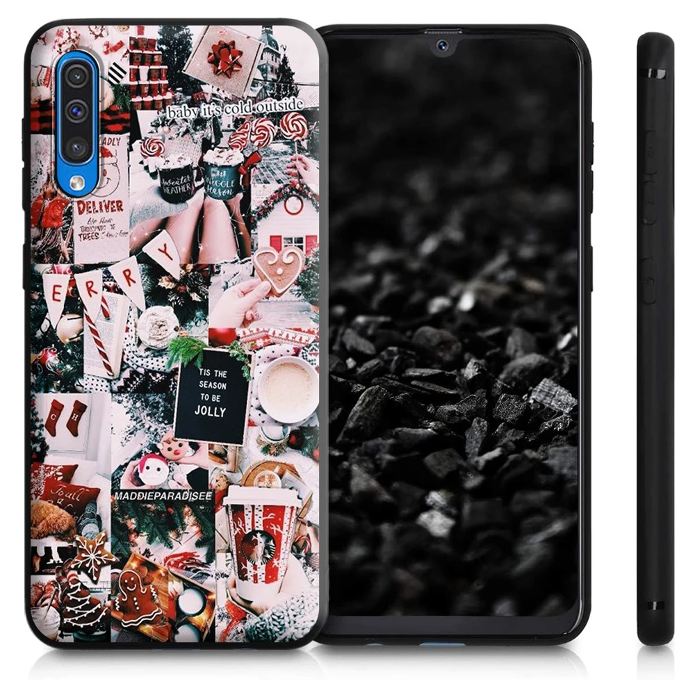 Christmas Tree Santa Claus Reindeer Case for Samsung Galaxy Note 20 10 9 8 S20 Fe S10 S10E S9 S8 Plus Ultra Lite S7 Edge | Мобильные