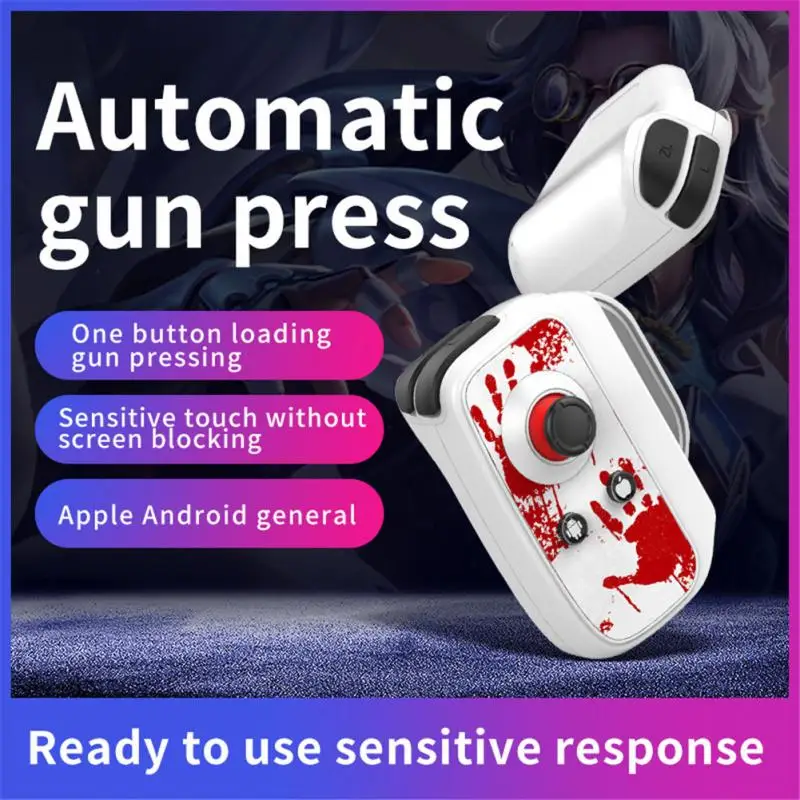 

Мобильный игровой контроллер для PUBG, совместимый с Bluetooth, игровой триггер, рукоятка, 3D разделенный аналоговый джойстик для телефона Android IOS