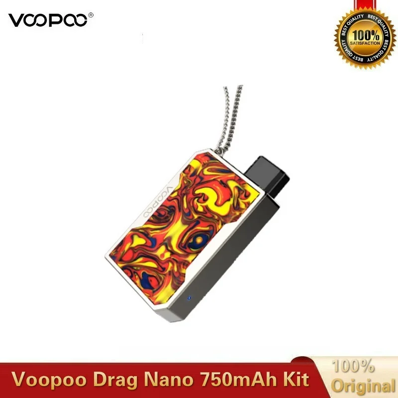 Оригинальный набор VOOPOO DRAG Nano Pod аккумулятор 750 мА/ч картридж P1 1 0 мл электронная