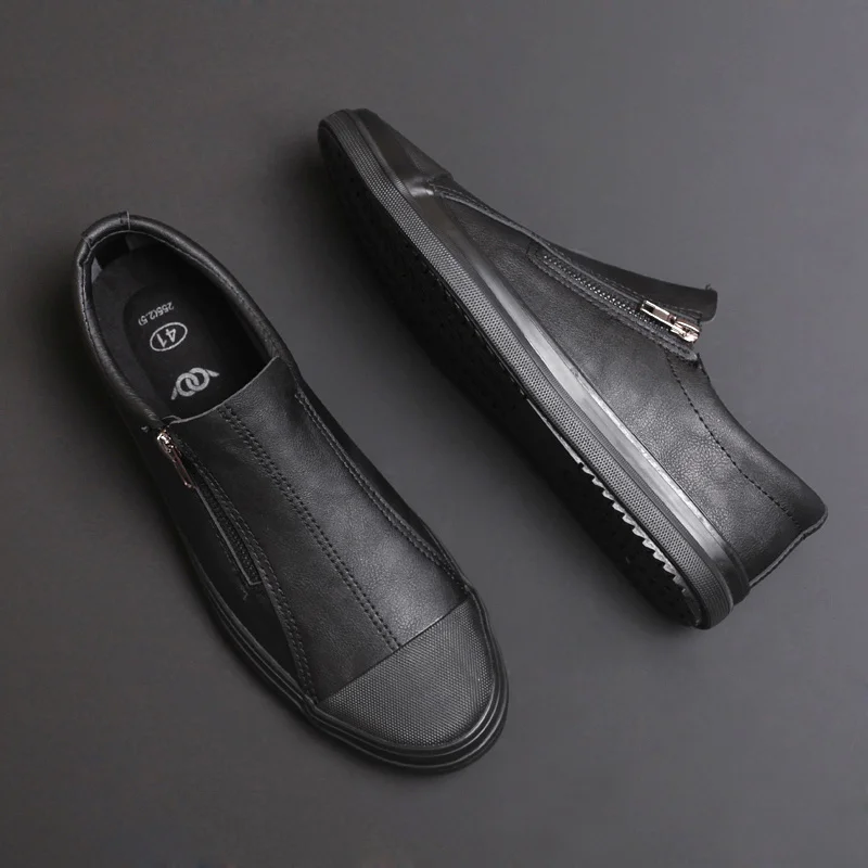 Лоферы мужские износостойкие Вулканизированная подошва Модные Дизайнерские