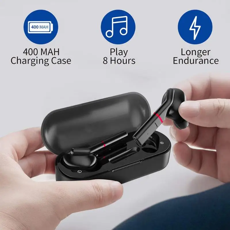 Ottwn VV1 TWS Беспроводная Bluetooth 5 0 гарнитура сенсорные наушники ушные крючки с