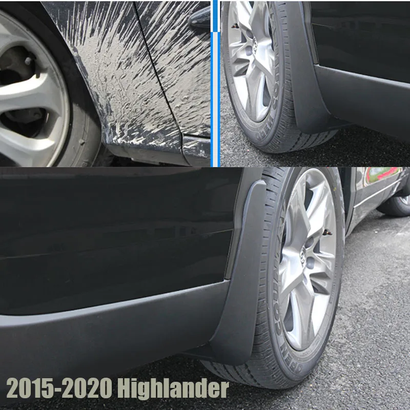 Брызговики для Highlander крыло брызговиков брызговики автомобильные аксессуары