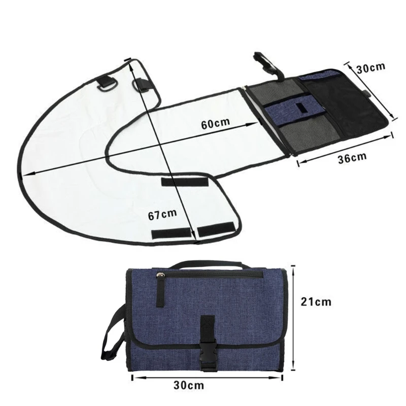 

Multifunction Baby Changing Travel Pad Nappy Diaper Protable Clutch Foldable Washable Mat
