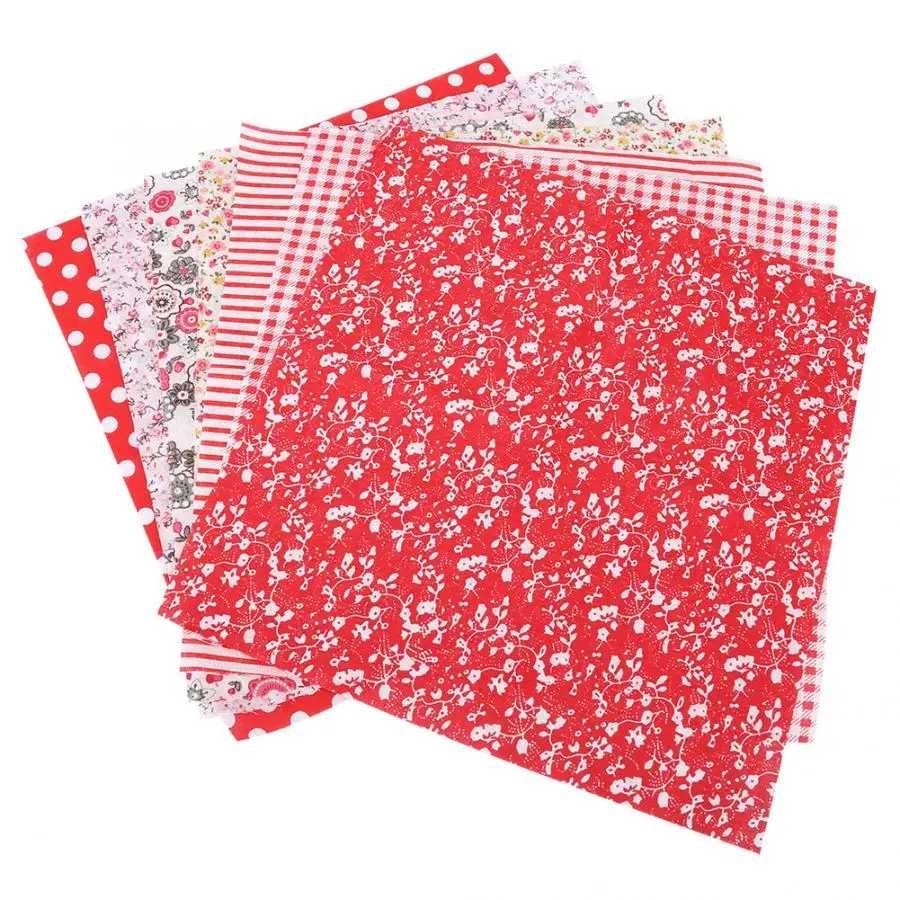 7 шт./компл. 100% хлопок идеальные батики ткань для шитья рукоделия бумажник