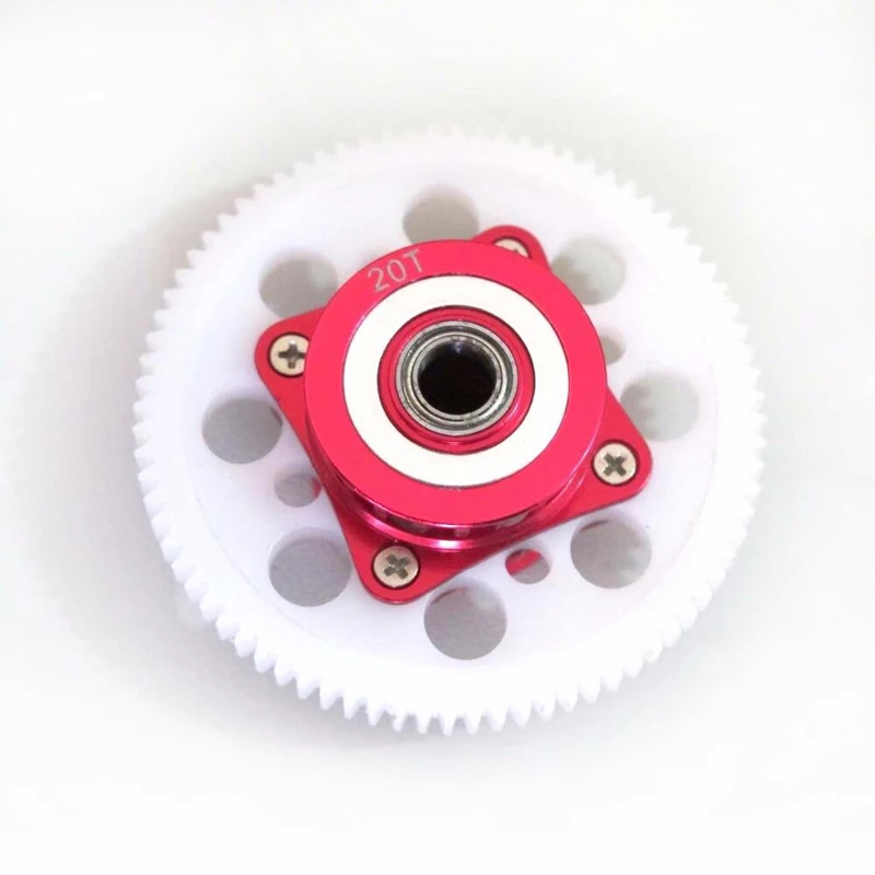 1 шт. металлический Шестеренчатый двигатель 20T шестеренка с s образным шкивом