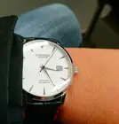 Часы наручные CADISEN Мужские механические, брендовые Роскошные деловые автоматические, s MIYOTA 9015 с натуральным бриллиантом