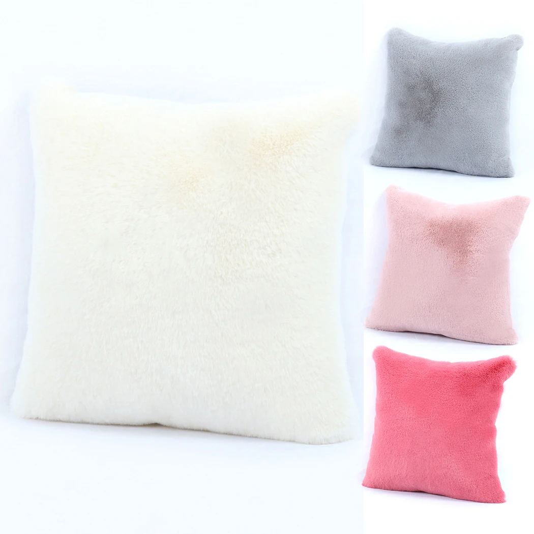 

Warm Pillowcase Cushion Cover 16\\\" 40cm Home Sofa Pillowcase Luxury Decor