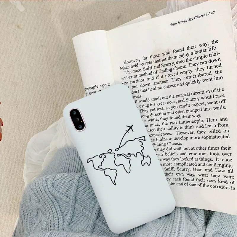 Style 4 GYKZ карта мира путешествия просто Go чехол для телефона для iPhone XS MAX X 11Pro XR 7 8 6 6s плюс Модный черный силиконовый мягкий чехол - Цвет: Style 4