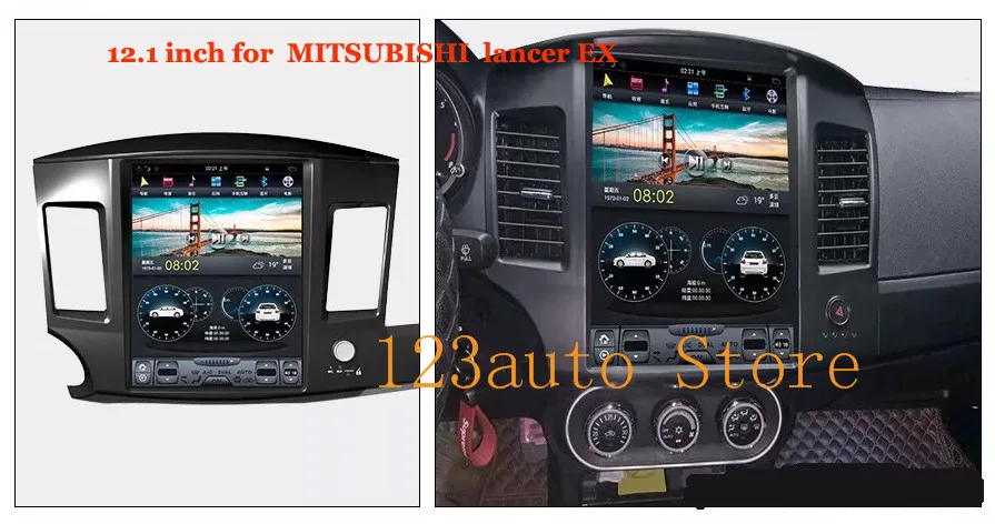 12 1 ''вертикальный экран Tesla стиль Android 9 0 автомобильный DVD GPS плеер навигация