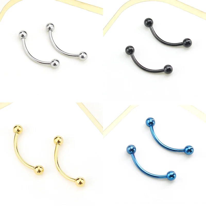 Бровей Триммер для пирсинга пупка пирсинг язык серьга в виде стержня ложная