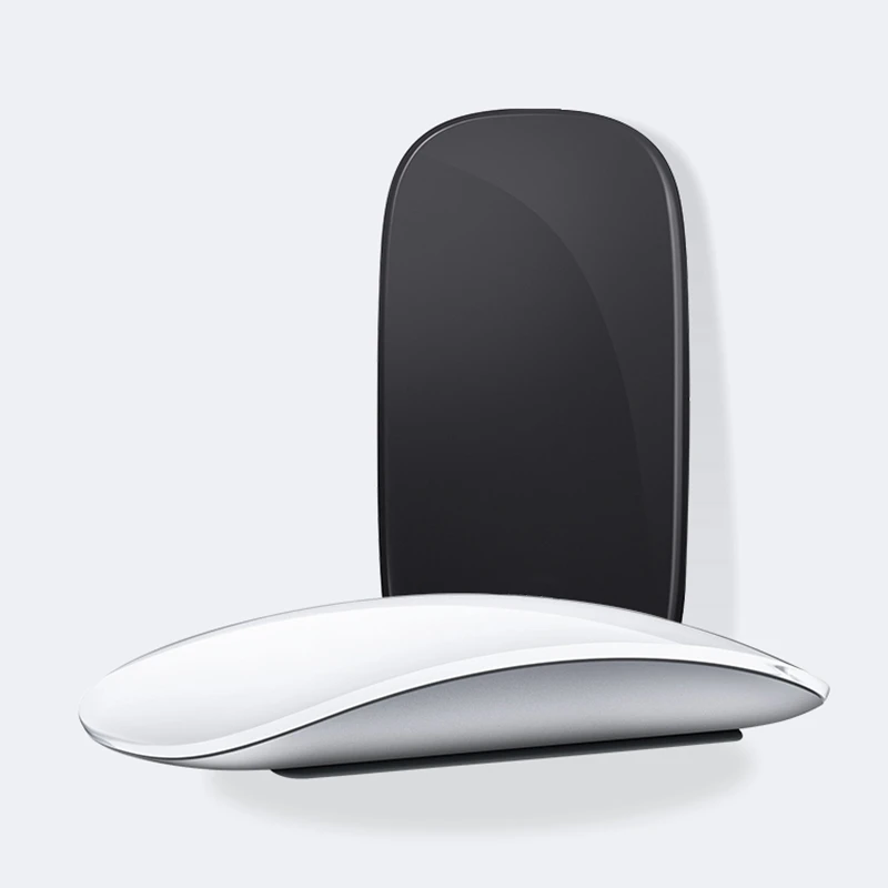 Rato sem Fio Magro do Arco do Rato de Bluetooth Mause para Mac Recarregável Ultra Toque Rato Mágico Silencioso Ergonômico Portátil 1600dpi
