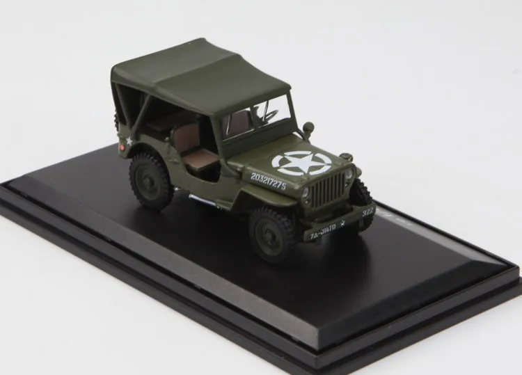 1:43 модель автомобиля из сплава для США Willis Jeep