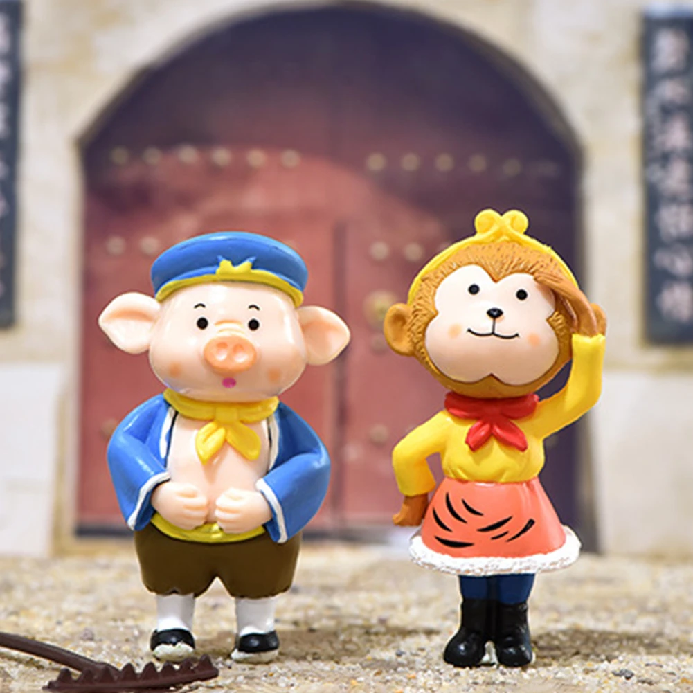 Паломническая на запад Обезьяна Король действий милая фигурка модель Фигурка