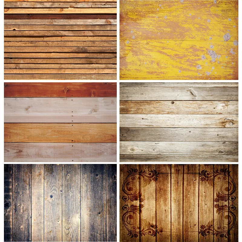 

Wood Board Texture Photography Background Wooden Planks Floor Baby Shower Photo Backdrops Studio Props 210306TFM-05