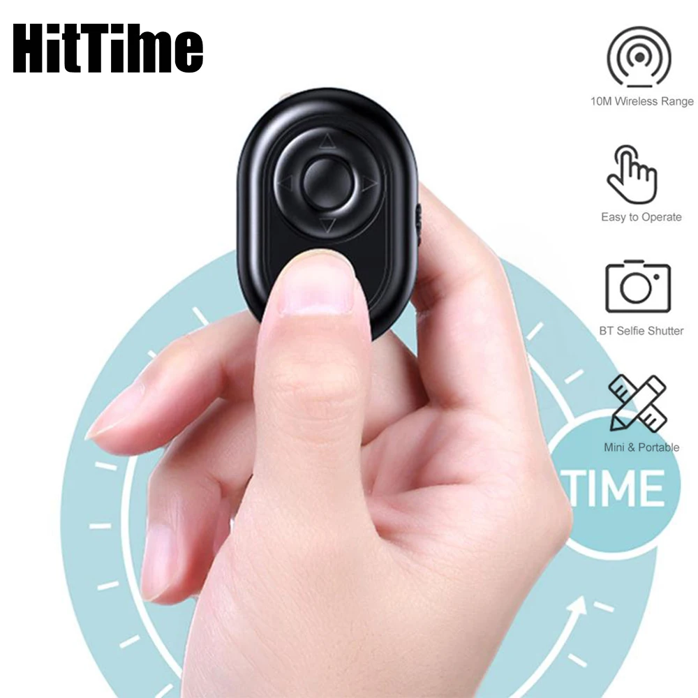 HitTime Bluetooth-совместимый беспроводной пульт дистанционного управления для селфи