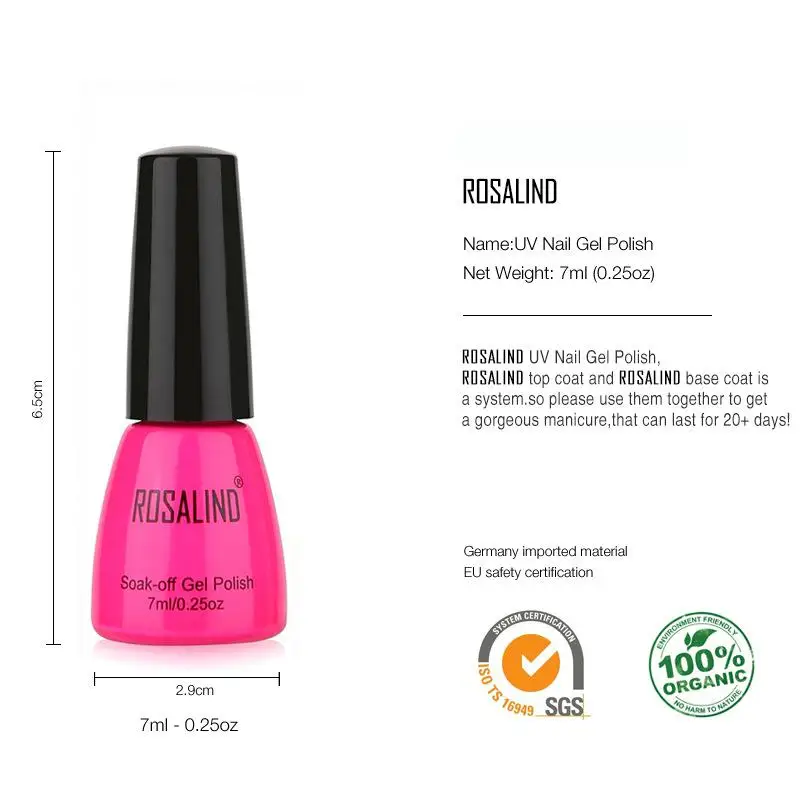 Мода DIY Ногтей Стойкий гель для ногтей УФ Блестящий лак искусство Косметический