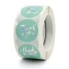 50-500 шт., декоративные наклейки спасибо