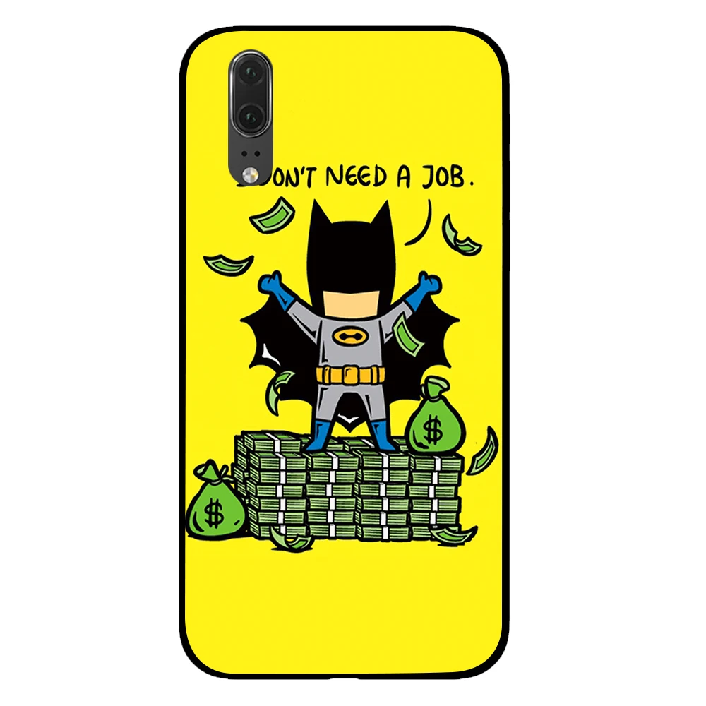 3 Бэтмен Супермен для Dc comic черный чехол для телефона huawei P30 P20 mate 10 20 Pro Lite Nova 3 4 3i чехол - Цвет: 3