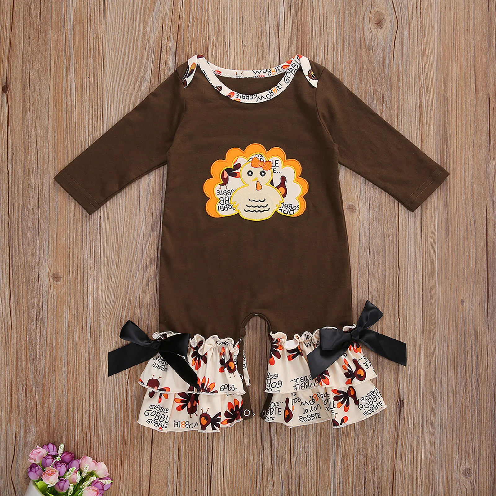 

Детский комбинезон с длинным рукавом, на возраст 0-12 месяцев