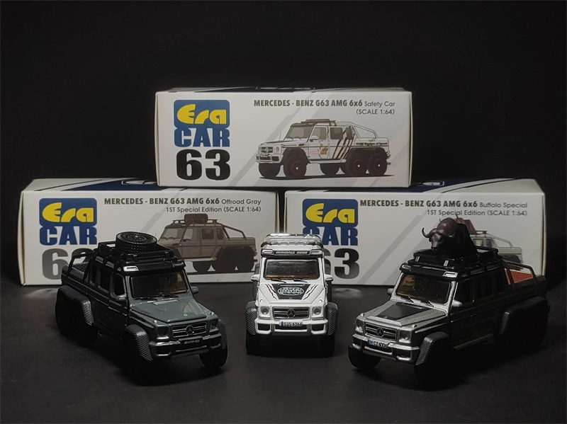 

Era 1/64 Benz G63 AMG 6X6 62 63 DieCast Model Collection Limited Edition