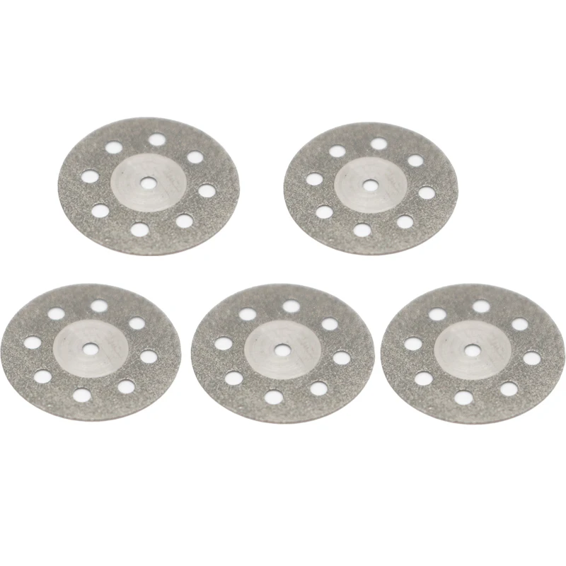 5 шт./компл. зубной тонкий ультратонкий двухсторонний алмазный режущий диск с