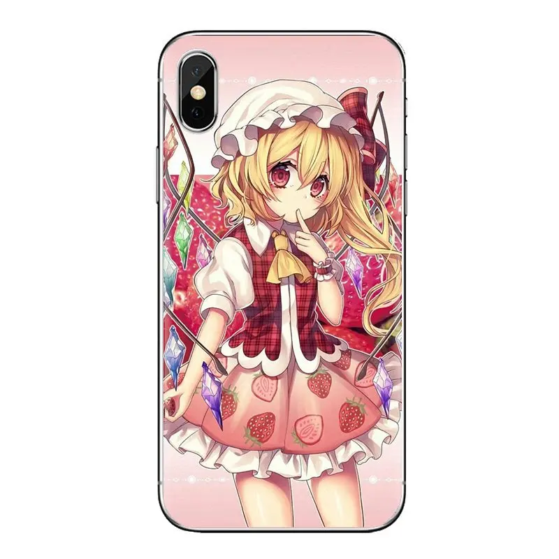 Аниме touhou scarlet eyes для iPod Touch Apple iPhone 4 4s 5 5S SE 5C 6 6S 7 8 X XR XS Plus MAX мягкие прозрачные чехлы