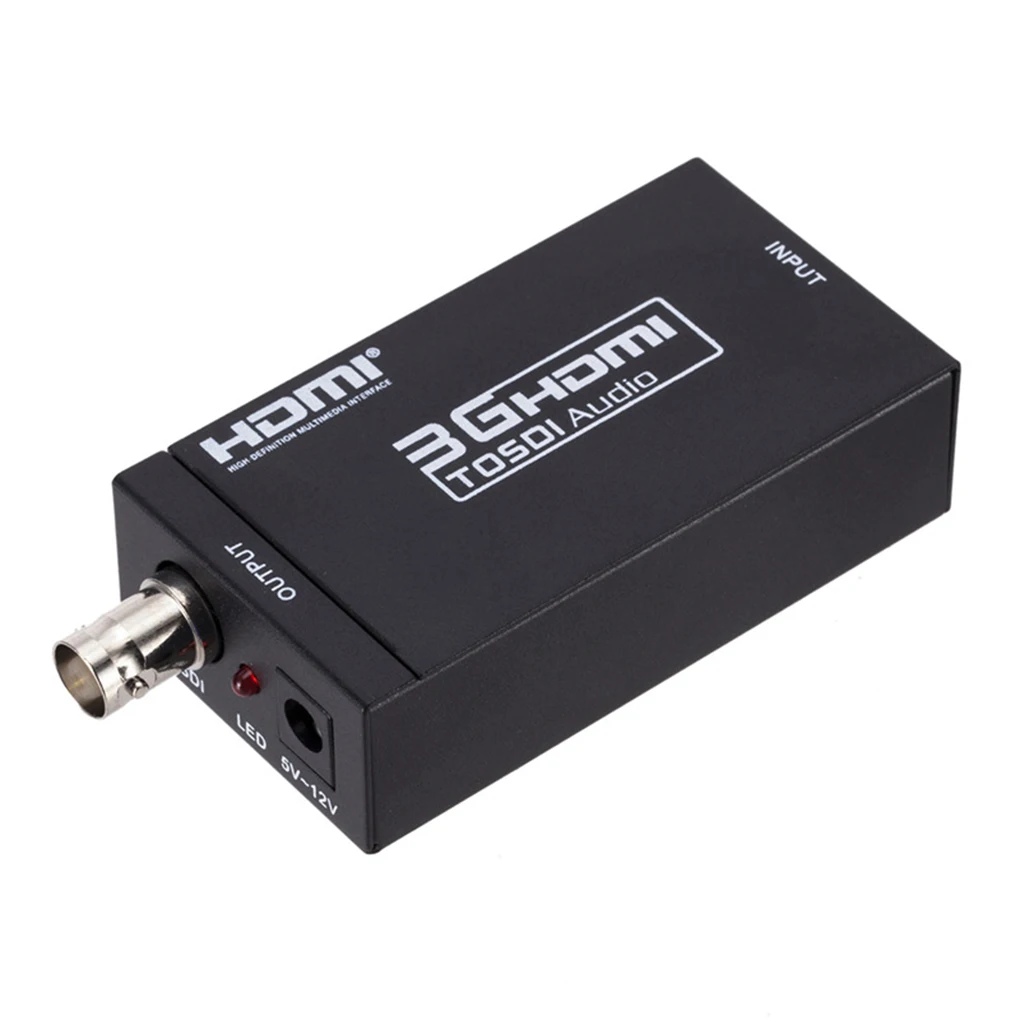 Мини HD адаптер SDI 1080 P вход видео конвертер портативный 3G аудио передача