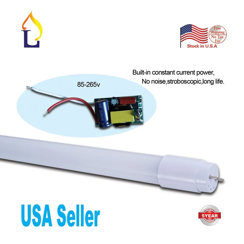 6 шт. T8 LED 1/3 алюминиевый трубчатый светильник для помещений полоса замены