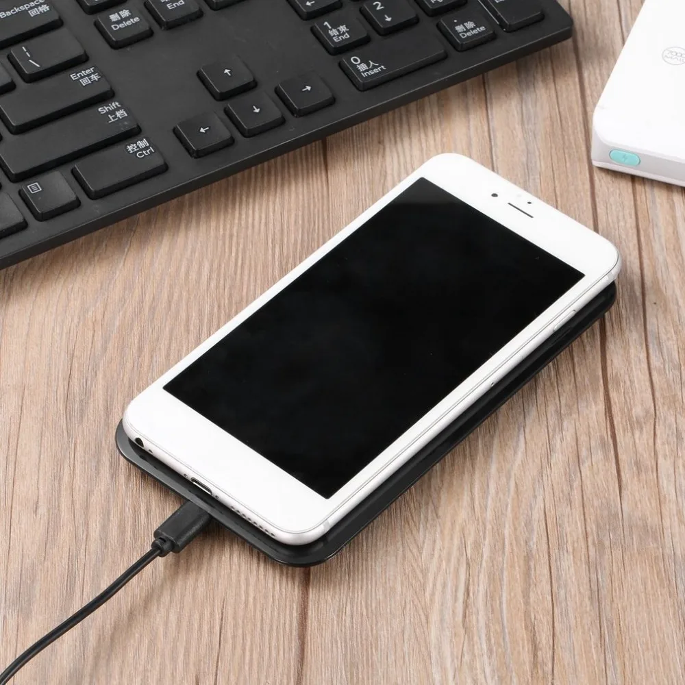 QI стандартное беспроводное зарядное устройство для Samsung Galaxy S3/S4/S5 Note2 LG Nokia