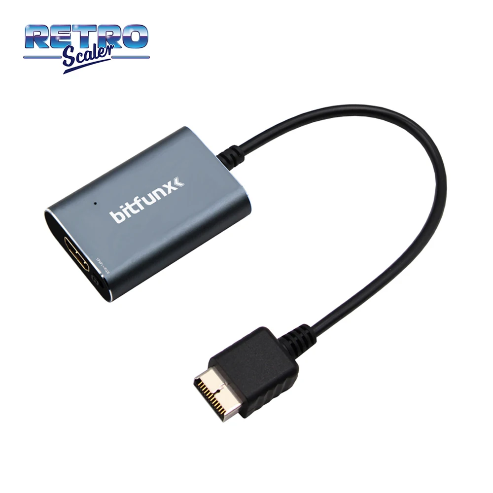 Совместимый с HDMI адаптер RetroScaler для PlayStation2 PS2, включая переключатель RGB/компонентов для подключения PS2 к современному телевизору - изображение