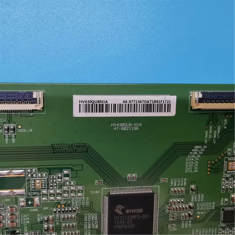 Logic Board HV430QUB-N1A 47-6021196 E88441 For L43M5-AU 43r6e m190xxx rtu4300 LUX0143004/01 T-CON LVDS Board