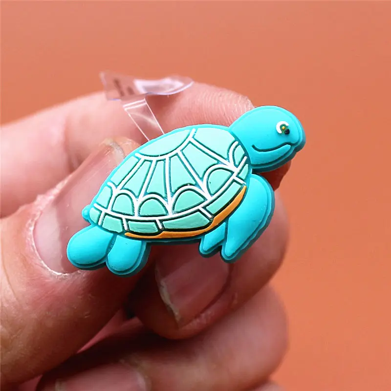 Alien Turtle PVC Shoe Charms Accessories Aerospace Helmet Chili Banana Shoe Buckle Decorations fit Kids X-mas Party Gifts U264