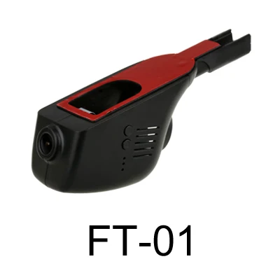 SINOSMART Novatek 96658 автомобильный WiFi DVR камера для Subaru XV/Forester управление приложением от SONY IMX323 - Название цвета: Black