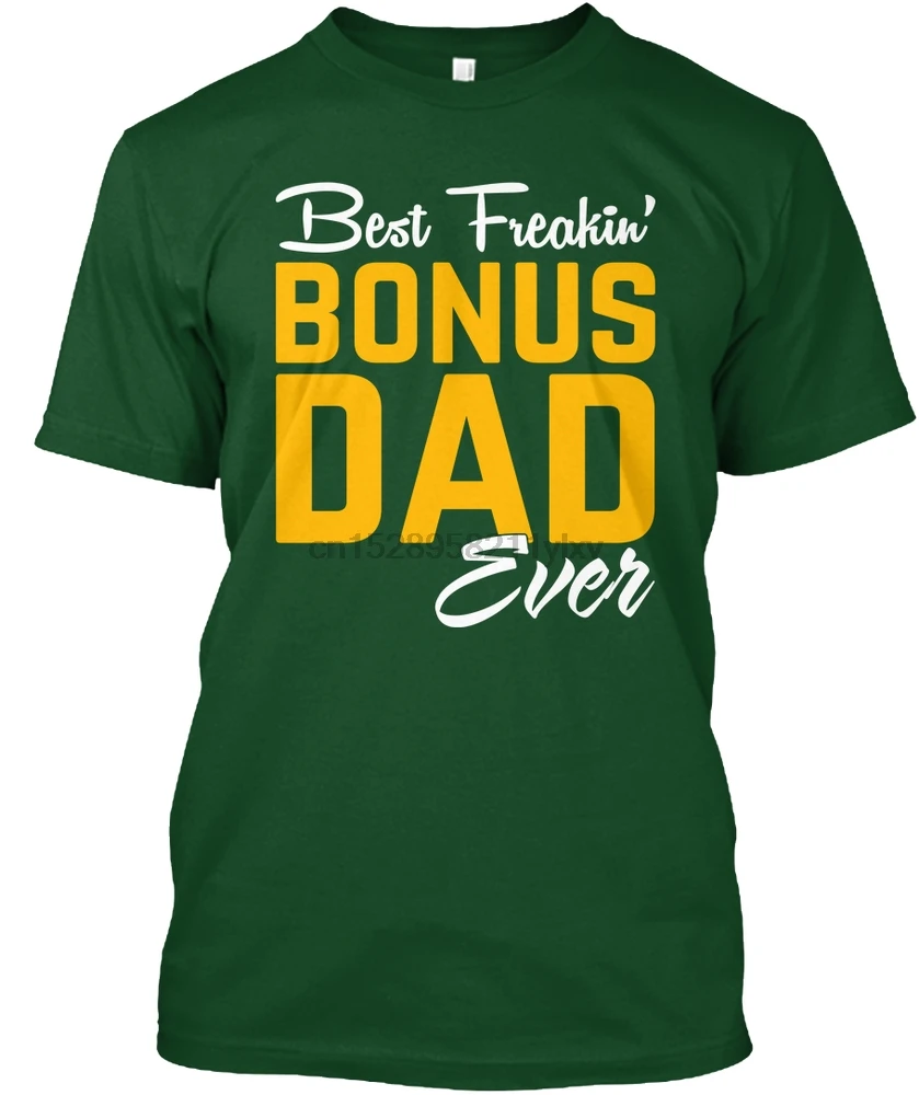 Мужская футболка Лучший бонус папа Ever (Рождественский подарок) футболки для
