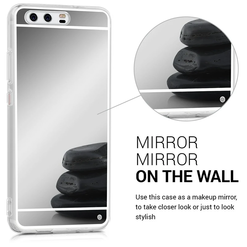 UPaitou зеркальный чехол для Huawei P10 P9 Plus P20 Pro P8 Lite 2017 TPU акриловый с мягкой силиконовой