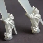 Красивая оригинальная обувь для куклы Барби, обувь 16, сандалии для детей, женские туфли принцессы на плоской подошве, аксессуары, игрушки