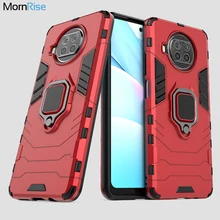 Tough Hybrid Armor Cover For Xiaomi Redmi Note 9 Pro 5G Case With Magnetic Finger Ring Socket Stand Protective Phone Fundas