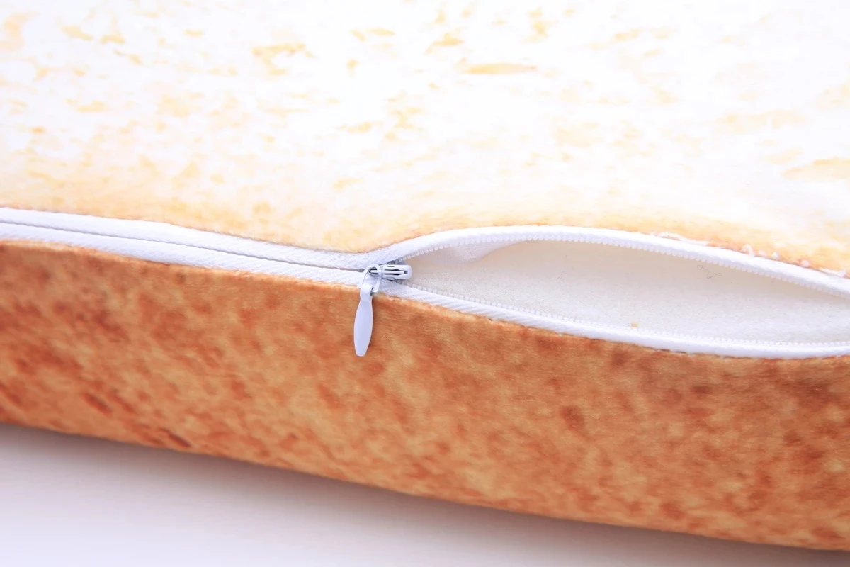 

1Pcs Bread Plush Food Pillow Chair Cushion Sofa Toy for Children Baby Soft Cute Real Life Food Shaped Girl Present Birthday Gift