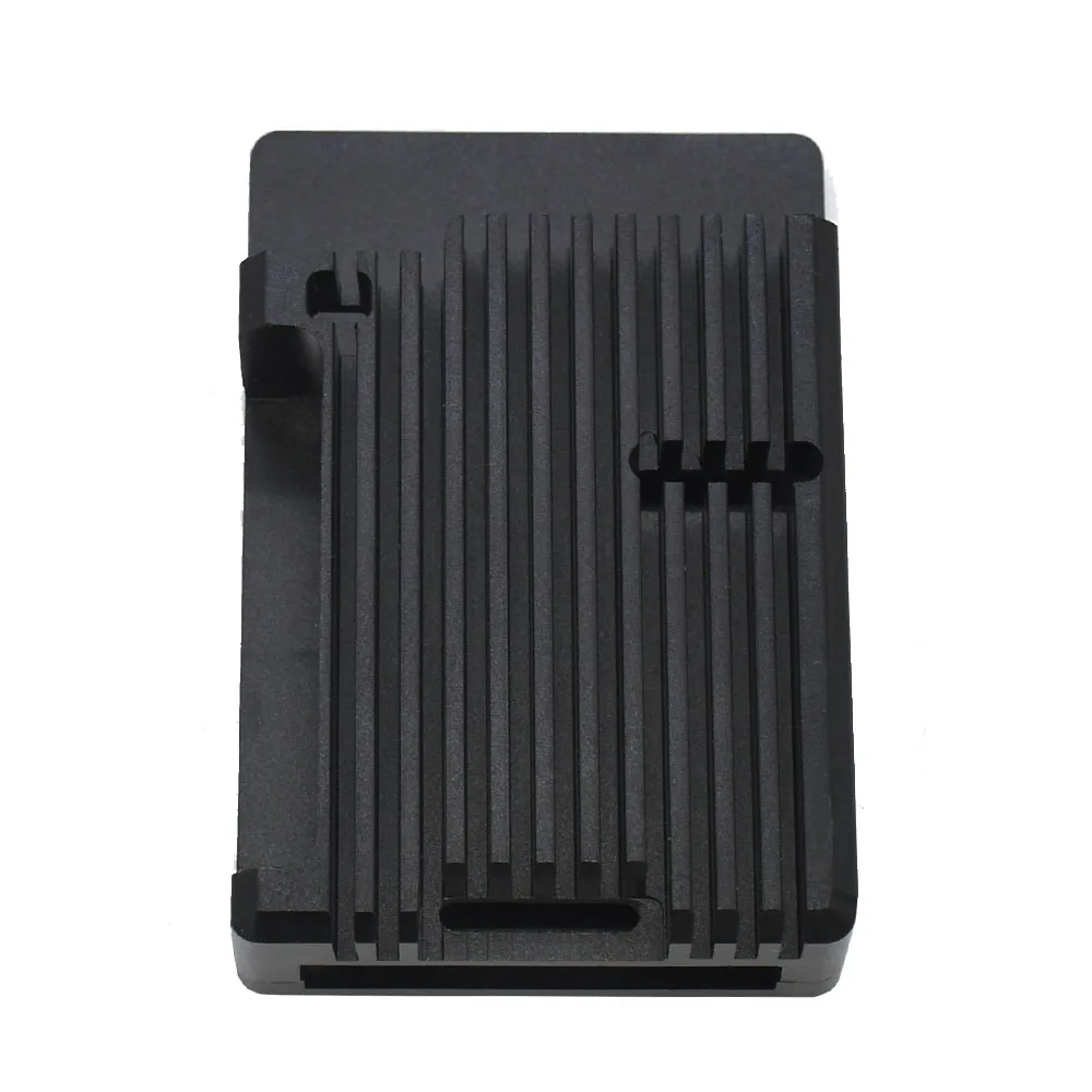 

Aluminum Alloy Case Enclosure with Cooling Fan Protective Box for Raspberry Pi 4B SGA998