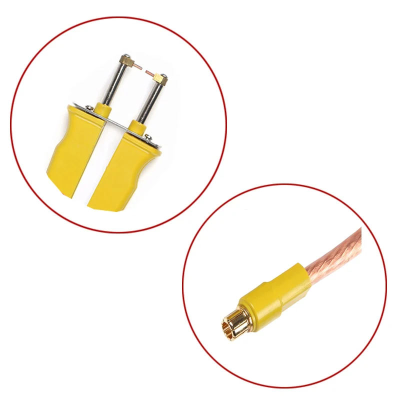 HB-71B импульсная сварочная точечная сварочная ручка подходит для батареи сварочный аппарат Чистая медь кабель глинозема медь контактный точечная ручка сварщика