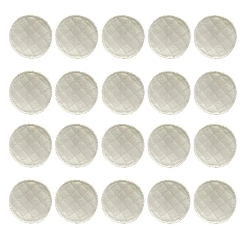 

20Pcs Washable Reusable Breast Pads Reusable Nursing Pads for Breastfeeding