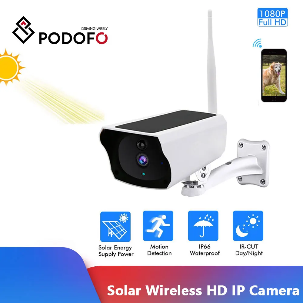

IP-камера видеонаблюдения Podofo, 1080P HD, Wi-Fi, IP66