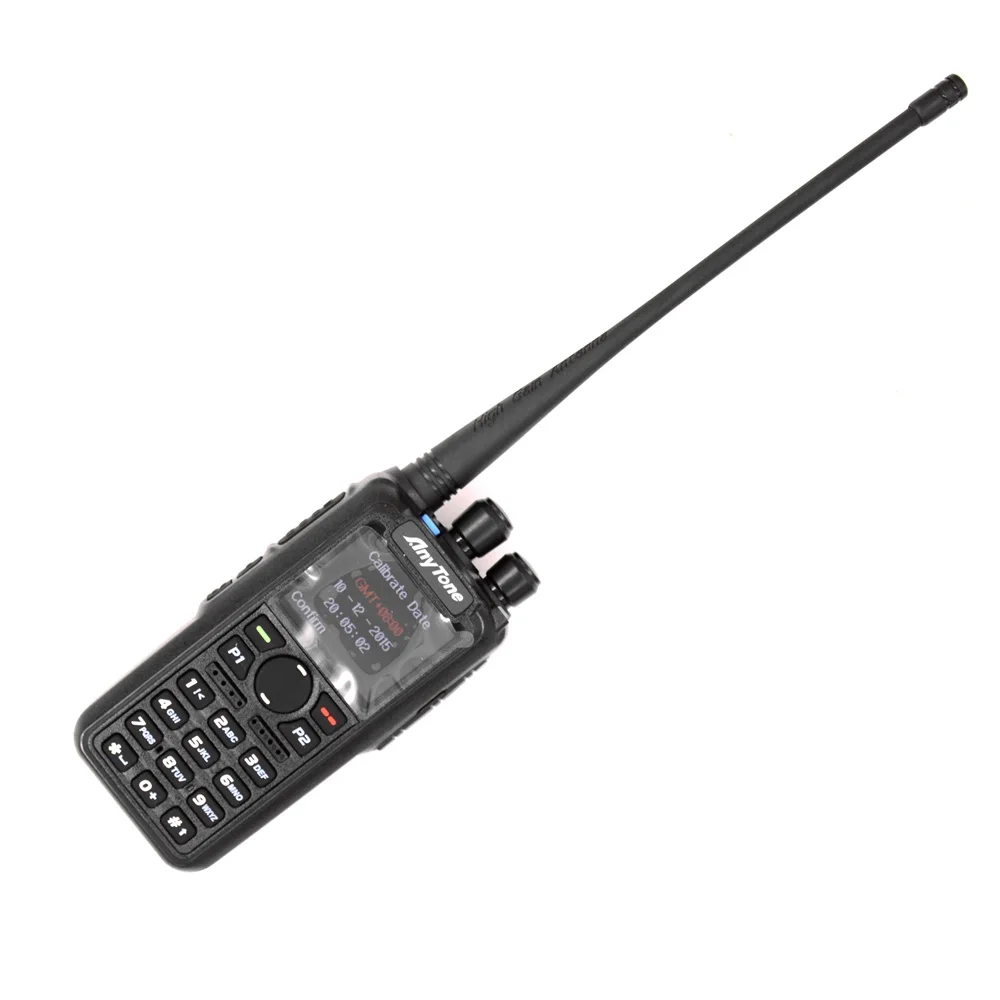 AnyTone AT-D878UV двухстороннее радио уровня I& II двухдиапазонный DMR& аналоговый FM, APRS, gps, BIBANDA беспроводной радиопередатчик - Цвет: standard