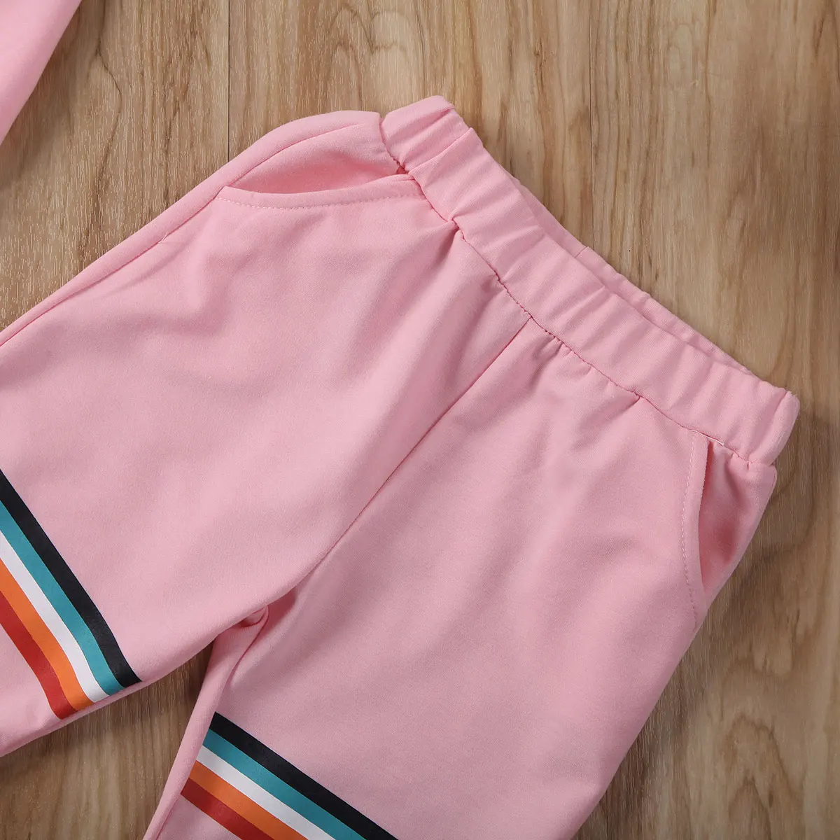 Модные детские спортивные костюмы для маленьких девочек спортивная одежда в